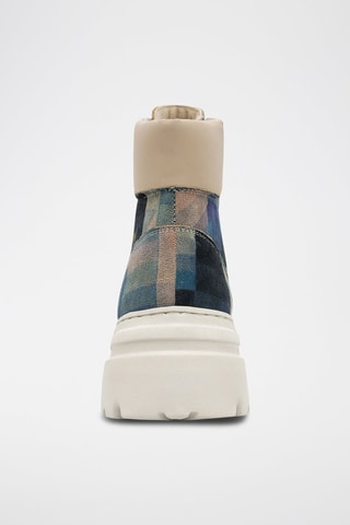 Bottines plateformes en cuir vegan Nimble  - Multicolore