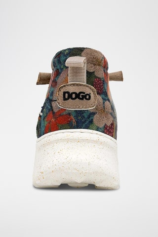 Baskets plateformes en cuir vegan Nova - Multicolore