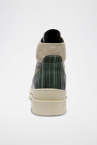 Bottines Woodblock Patchwork  - Multicolore