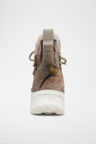 Bottines fourrées en cuir vegan Snowie - Multicolore
