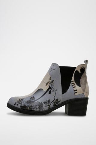 Bottines Chelsea en cuir vegan Eve  - Multicolore