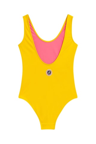 Maillot 1 pièce Kid Cancun Jaune