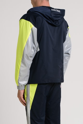Veste de survêtement à capuche Tactel Wind - Bleu marine