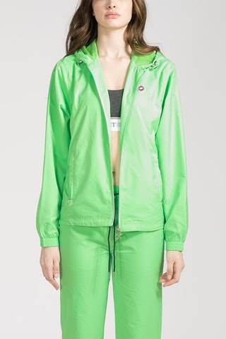 Veste de survêtement Tactel Hood - Vert fluo