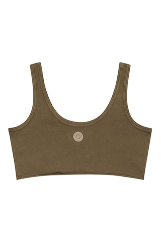 Brassière Urban Cut Crop Kaki