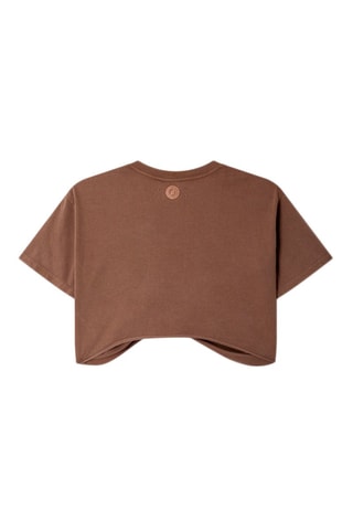 Crop-top Urban Node Cr Marron