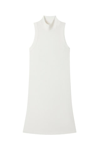Robe Funnel Dress Blanc