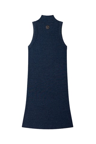 Robe Funnel Dress Bleu marine