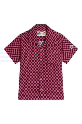 Chemise Kid Aloha Shirt Rose et noir