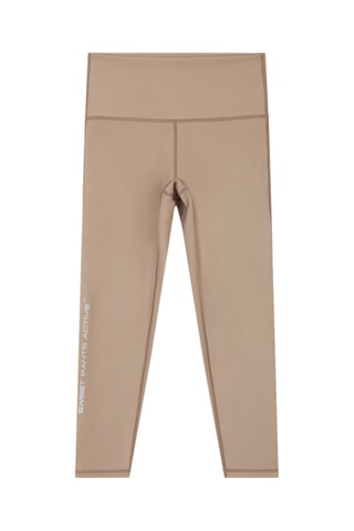 Legging taille haute Active Run Beige