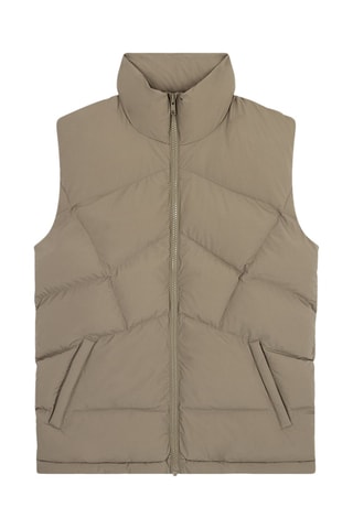 Doudoune sans manches Pufferless - Beige