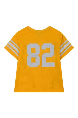 T-shirt  Kid Touchdown Moutarde