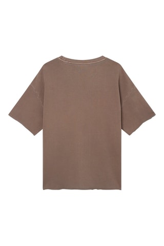 T-shirt Urban Over Crew Mc - Taupe