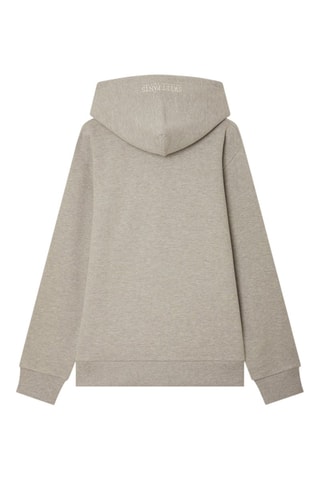 Sweat à capuche Kid Wide Hood Gris chiné