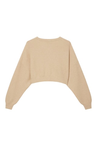 Sweat en laine Moss Camel