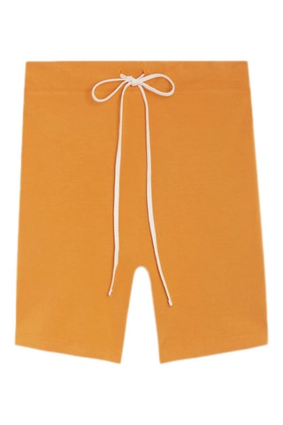 Cycliste Orange