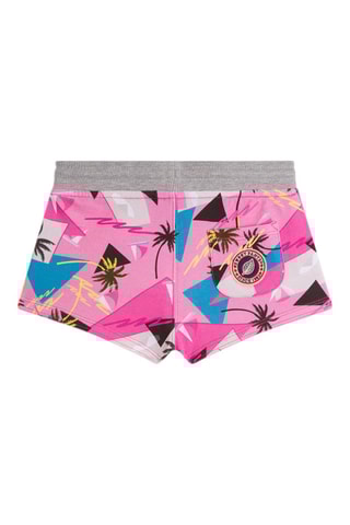 Short Kid Shorty Print Fuchsia