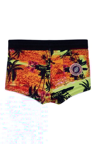 Short Kid Shorty Print Orange