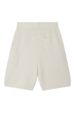 Bermuda en laine Moss - Ecru