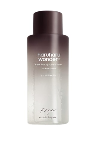 Tonique hyaluronique au riz noir Haruharu Wonder - Peaux sensibles - 300 ml