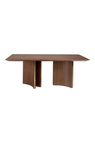 Table à manger en noyer - 200 x 76 x 100 cm