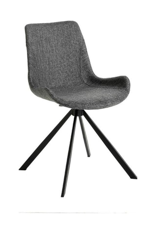 4 chaises pivotantes - 58 x 54 x 82 cm