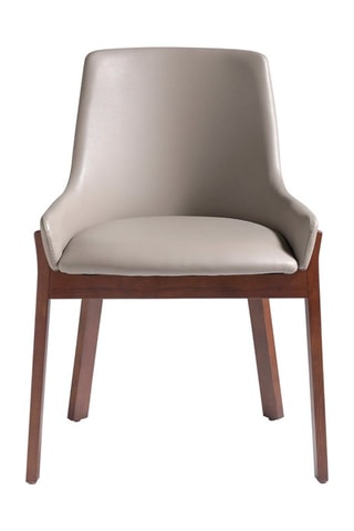 2 chaises en noyer -  59 x 60 x 80 cm
