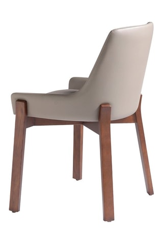2 chaises en noyer -  59 x 60 x 80 cm