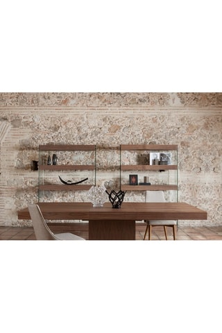 2 chaises en noyer - 50 x 60 x 91 cm