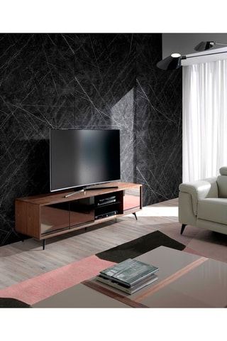 Meuble TV 3 portes - 185 x 41 x 49 cm