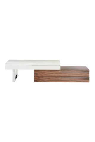 Meuble TV 3 tiroirs - 152 x 53 x 45 cm
