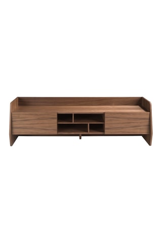 Meuble TV 2 portes en bois - 180 x 56 x 45 cm