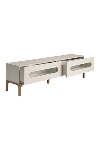 Meuble TV 2 tiroirs - 180 x 51 x 41 cm