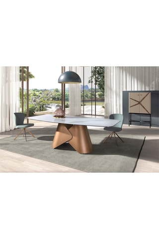 Buffet 2 portes en bois de noyer - 90 x 40 x 150 cm