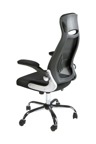 Chaise de bureau à roulettes - 
66 x 117 x 62 cm