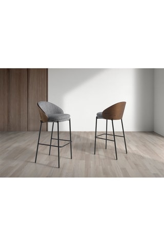 2 tabourets de bar - 51 x 95 x 50 cm