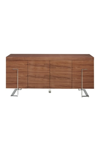 Buffet 4 portes en bois - 180 x 51 x 81 cm