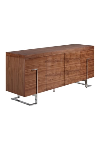 Buffet 4 portes en bois - 180 x 51 x 81 cm