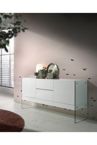 Buffet 2 portes - 180 x 45 x 85 cm