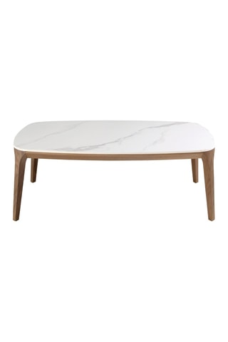 Table basse - Plateau en porcelaine - 119 x 65 x 41 cm
