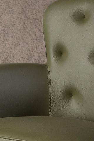 Fauteuil - Vert - Similicuir