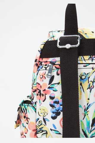 Mochila City Pack - Branco e coral