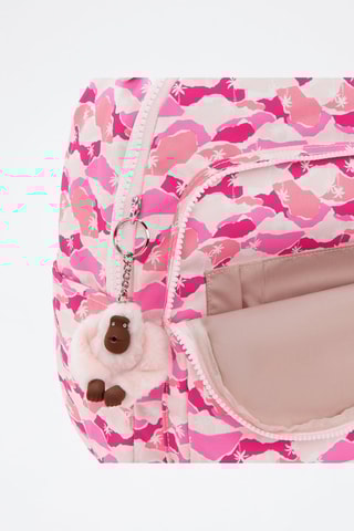 Mochila Seoul S - Rosa e branco