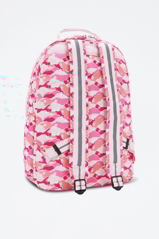 Mochila Seoul Lap - Rosa e cru