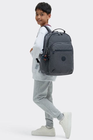 Mochila Seoul Lap - Azul-marinho mesclado