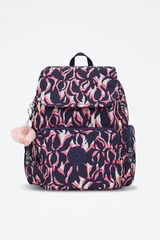 Mochila City Zip S - Rosa e violeta