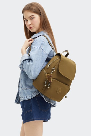 Mochila City Zip S - Caqui