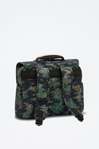 Cartable Codie S - Noir et kaki
