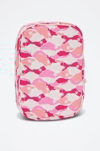 Estojo 100 Pens - Rosa-maquilhagem e cru