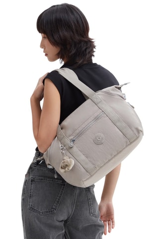 Mala shopper Art - Cinzento-claro